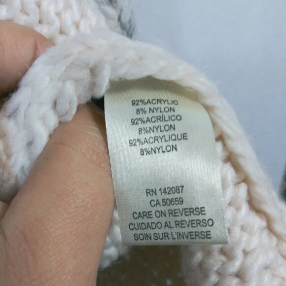 Simply Noelle Long Line Sleeveless Knit Sweater Cardigan Size S/M - Picture 6 of 6